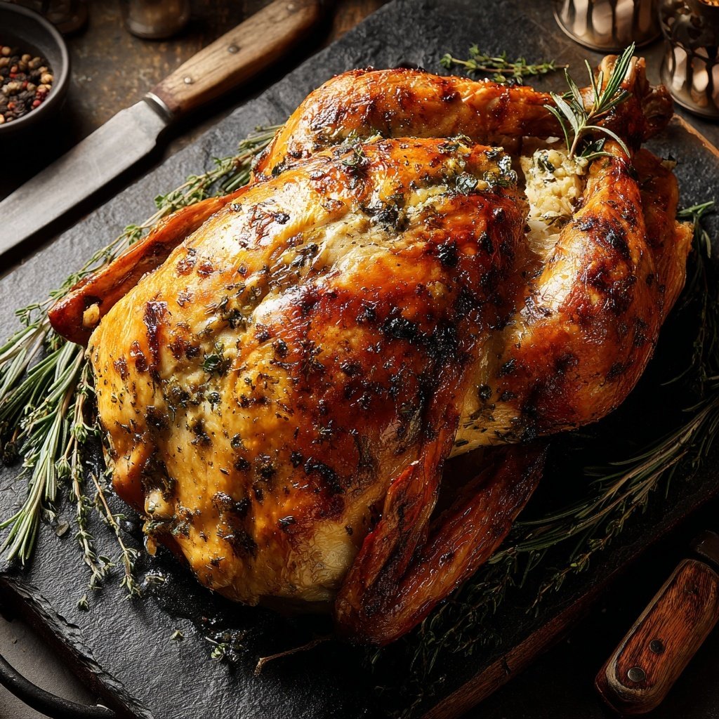 Festive Herb Roast Turkey