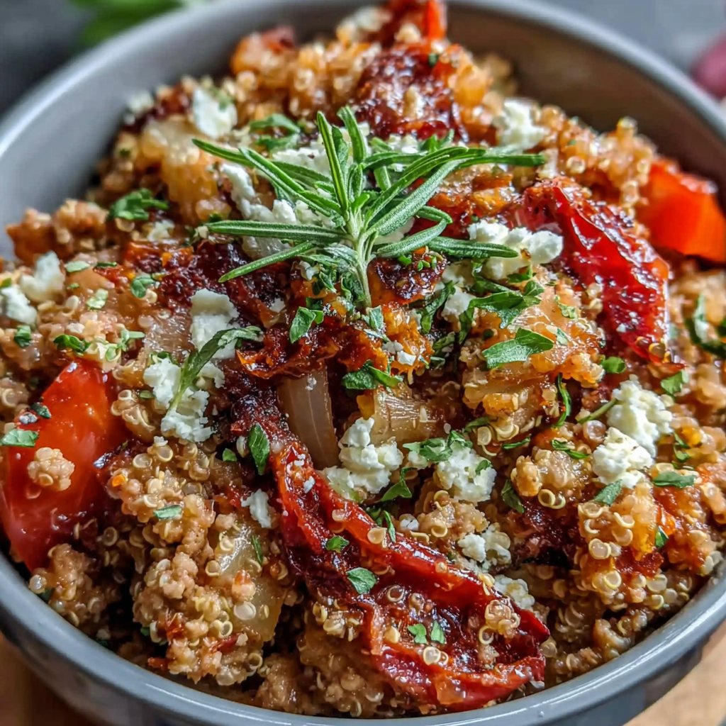Mediterranean Turkey Quinoa Bowl